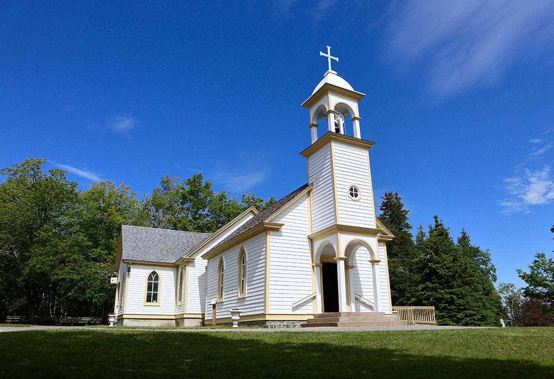 church outside view