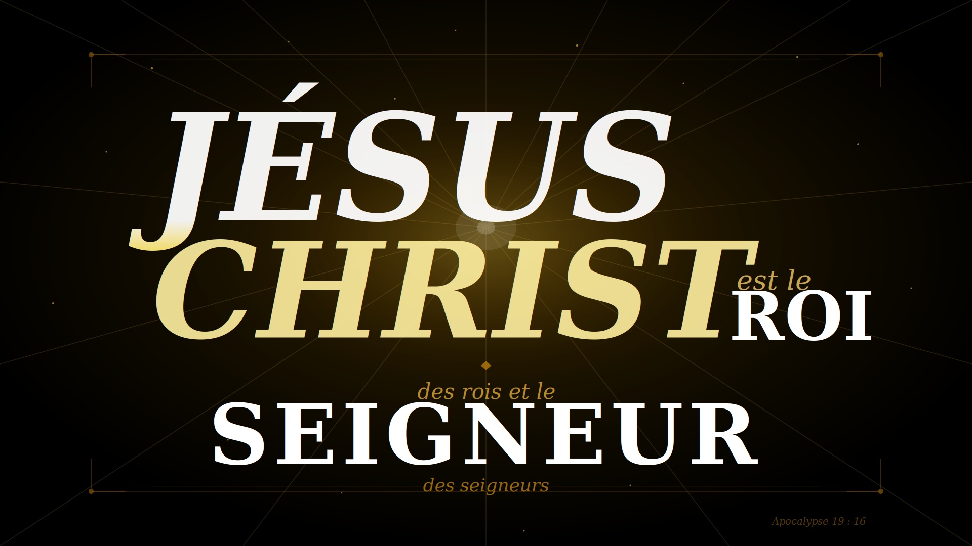 jesus christ roi des rois